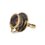 Buy Crunchy Fashion Cup Ring - Purplle