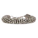 Buy Crunchy Fashion Sophisticated Silver Beads Bracelet - Purplle