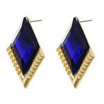 Buy Crunchy Fashion Blue Brick Studs - Purplle