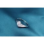 Buy Crunchy Fashion 2PCS Couples Rings Stainless Steel Wedding Band Set Rings - Purplle