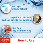 Buy Colgate Plax Antibacterial Mouthwash, 10X longer cooling, 24/7 Fresh Breath, Removes 99% Germs (500 ml) (Pepper Mint) - Purplle