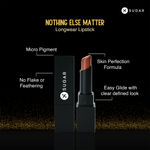 Buy SUGAR Cosmetics Nothing Else Matter Longwear Lipstick for Women | Lasts Up To 8+ Hours| Enriched with Vitamin E | 100% Vegan | 3.2gm - 11 Peach Bunny - Purplle