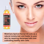 Buy WishCare 100% Pure Cold Pressed Wild Himalayan Apricot kernel Oil for Body, Hair & Skin (200 ml) - Purplle