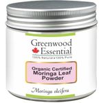 Buy Greenwood Essential Pure Moringa Leaf Powder (Moringa oleifera) 200gm Organic Certified 100% Natural Therapeutic Grade - Purplle