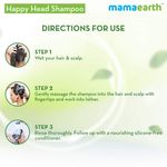 Buy Mamaearth Happy Heads Hair Shampoo (200 ml) With Biotin, Horse Chestnut, Bhringraj And Amla. Sulfate Free, Sles Free - Purplle
