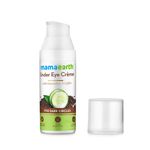 Buy Mamaearth Mamaearth Natural Under Eye Cream for Dark Circles & Wrinkles with Coffee & Cucumber (50 ml) - Purplle