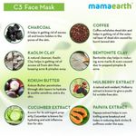 Buy Mamaearth Charcoal, Coffee And Clay Face Mask (100 ml) - Purplle