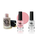 Buy Make Up Combo NY Bae Nail Lacquer, Matte, Nude - Cup Cake 3 + NY Bae Nail Lacquer, Matte, Purple - Take - out Soup 18 + Stay Quirky Nail Polish, Matte Effect, Pastel - Ready to Matte 1009 (6 ml) - Purplle