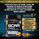 Buy MuscleXP BCAA PRO With L-Glutamine & Citrulline Malate, Orange, 400g (14 oz) - 30 Servings - Purplle