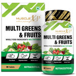 Buy MuscleXP Multi Greens & Fruits Multivitamin with Fruit, Vegetable & Herbal Blend - 60 Tablets - Purplle