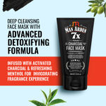 Buy Man Arden 7X Activated Charcoal Face Mask 100ml - Purplle