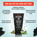 Buy Man Arden 7X Activated Charcoal Face Mask 100ml - Purplle