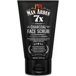 Buy Man Arden 7X Activated Charcoal Face Scrub 100ml - Purplle