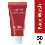 Buy Lakme Blush & Glow Pomegranate Gel Face Wash (50 g) - Purplle