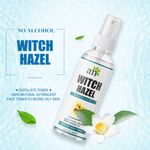 Buy AromaMusk 100% Pure & Natural Premium Witch Hazel Distillate Toner and Astringent (100 ml) - Purplle