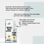 Buy AromaMusk 100% Pure & Natural Premium Witch Hazel Distillate Toner and Astringent (100 ml) - Purplle