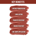 Buy NY Bae Moisturizing Liquid Lipstick - Charlotte's Perfect Night 26 (2.7 ml) | Maroon | Matte Finish | Enriched with Vitamin E | Highly Pigmented | Non-Drying | Lasts Upto 12+ Hours | Weightless | Vegan | Cruelty & Paraben Free - Purplle