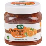 Buy Zerb Orange Peel Face Gel Scrub (500 g) - Purplle