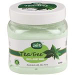 Buy Zerb Tea Tree Face And Body Mask (500 g) - Purplle