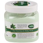 Buy Zerb Tea Tree Face And Body Mask (500 g) - Purplle