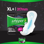 Buy Whisper Ultra Night Sanitary pads XL Plus - 15 pads (Pack of 3) - Purplle