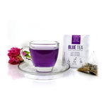 Buy Blue Tea Spiced Lemon Purple Tea Bags | 24G | 24Cups - 12 Pyramid Teabags - Purplle