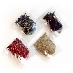 Buy Blue Tea Herbal Tea Gifts Premium White Box | 4 Flowers Teas -100Cups - Purplle