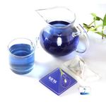 Buy Blue Tea Herbal Tea Gift Box 9 Handcrafted Pyramid Tea Bags For Anti Stress And Detox- Zero Caffeine- Flavor : Indian Chai Masala - Purplle