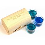 Buy Blue Tea Luxury Wooden Gift 21 Days Skin Cleanse Gift Pack | 42Cups - 21 Teabags - Purplle
