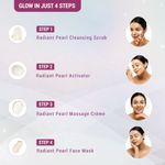 Buy Lotus Herbals Radiant Pearl Cellular 5 in 1 Facial Kit | For Deep Cleaning | With Pearl Extracts & Green Tea | 170g - Purplle