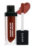 Buy SUGAR Cosmetics Smudge Me Not Liquid Lipstick Sample - 41 Gotta Terracotta (Burnt Orange - Purplle