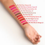 Buy Purplle Ultra HD Matte Liquid Lipstick, Purple, My First Pep Talk 15 (4.8 ml) | Highly Pigmented | Non-drying | Long Lasting | Easy Application | Water Resistant | Transferproof | Smudgeproof | (4.8 ml) - Purplle
