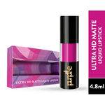 Buy Purplle Ultra HD Matte Liquid Lipstick, Purple, My First Pep Talk 15 (4.8 ml) | Highly Pigmented | Non-drying | Long Lasting | Easy Application | Water Resistant | Transferproof | Smudgeproof | (4.8 ml) - Purplle