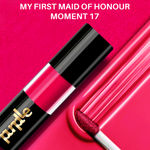 Buy Purplle Ultra HD Matte Liquid Lipstick, Pink, My First Maid Of Honor Moment 17 (4.8 ml) | Highly Pigmented | Non-drying | Long Lasting | Easy Application | Water Resistant | Transferproof | Smudgeproof | (4.8 ml) - Purplle
