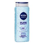 Buy Nivea MEN Shower Gel, Pure Impact Body Wash, Men (500 ml) - Purplle