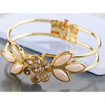 Buy Kord Store Fashion Jewellery Traditional Gold Plated Bracelet For Girls And Women KSBRC40004 - Purplle
