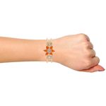 Buy Kord Store Fashion Jewellery Traditional Gold Plated Bracelet For Girls And Women KSBRC40006 - Purplle