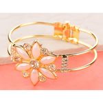 Buy Kord Store Fashion Jewellery Traditional Gold Plated Bracelet For Girls And Women KSBRC40007 - Purplle