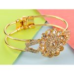 Buy Kord Store Fashion Jewellery Traditional Gold Plated Bracelet For Girls And Women KSBRC40008 - Purplle