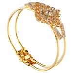 Buy Kord Store Fashion Jewellery Traditional Gold Plated Bracelet For Girls And Women KSBRC40010 - Purplle