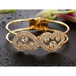 Buy Kord Store Fashion Jewellery Traditional Gold Plated Bracelet For Girls And Women KSBRC40013 - Purplle
