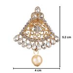 Buy Kord Store Traditional Gold Plated Diamond Earrings For Girls & Women KSEAR70001 - Purplle