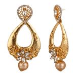 Buy Kord Store Traditional Gold Plated Diamond Earrings For Girls & Women KSEAR70013 - Purplle