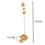 Buy Kord Store Gold Plated White Stone With Lct Stone Bracelets Cum Ring For Girls And Women KSRCB30003 - Purplle