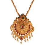 Buy Kord Store Party Wear Gold & Multicolor Stone Traditional Jewellery Necklace Set With Earrings For Women Girls KSNKE60003 - Purplle