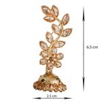 Buy Kord Store Traditional Gold Plated Diamond Earrings For Girls & Women KSEAR70039 - Purplle