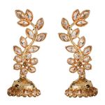 Buy Kord Store Traditional Gold Plated Diamond Earrings For Girls & Women KSEAR70039 - Purplle