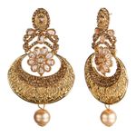 Buy Kord Store Traditional Gold Plated Diamond Earrings For Girls & Women KSEAR70042 - Purplle