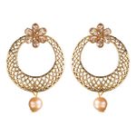 Buy Kord Store Traditional Gold Plated Diamond Earrings For Girls & Women KSEAR70043 - Purplle