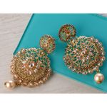 Buy Kord Store Traditional Gold Plated Diamond Earrings For Girls & Women KSEAR70047 - Purplle